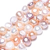 Natural Cultured Freshwater Pearl Beads Strands LS-PEAR-T003-10-2