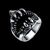 Men's Stainless Steel Finger Rings RJEW-BB29907-12-7