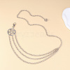 Alloy Pentagram Tassel Sexy Body Chains FS-WG0F340-01-4