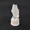 Natural Selenite Figurines DJEW-Q006-01J-3