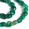 Natural Green Onyx Agate Beads Strands G-D0002-D61-3