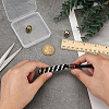 3Pcs 3 Colors Brass Beads KK-FG0001-21-3
