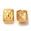 304 Stainless Steel Stud Earrings EJEW-P298-02C-G-4