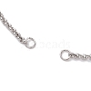 304 Stainless Steel Slider Bracelet Makings AJEW-JB01279-01-2