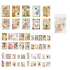 100Pcs Retro Scrapbook Paper PW-WGC0176-01-1