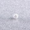 Olycraft Eco-Friendly Plastic Imitation Pearl Beads MACR-OC0001-03-3