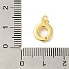 Real 18K Gold Plated Rack Plating Brass Micro Pave Cubic Zirconia Pendants KK-S396-02D-3