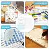   1 Set PET Plastic Greeting Card Templates DIY-PH0021-25-6