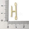 Rack Plating Brass Connector Charms KK-P245-07G-H-3