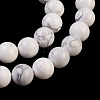 Natural Howlite Beads Strands X-TURQ-G090-8mm-3