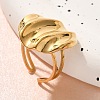 304 Stainless Steel Open Cuff Rings for Women STAS-Z108-05G-01-3