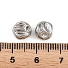 Irregular 304 Stainless Steel Beads STAS-D394-03K-P-3