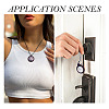 10Pcs 5 Styles Wood Pendant Cabochon Settings WOOD-TA0003-05-9
