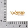 925 Sterling Silver Fold Over Clasps SE-CBAF1B0-01G-2