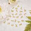 26Pcs 26 Styles Brass Pendants KK-SZ0003-65-3