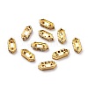 Brass Middle East Rhinestone Bridge Spacers RSB021NF-3-2