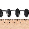 Natural Black Tourmaline Beads Strands G-P607-A03-01-5