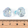 Electroplate Transparent Acrylic Beads LS-PACR-CJC0008-08C-3