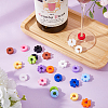 Gorgecraft 1 Set Silicone Wine Glass Charms Sets AJEW-GF0007-56-4