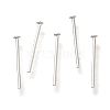 Brass Flat Head Pins KK-H502-01A-S-1