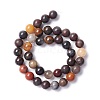 Natural Brecciated Jasper Beads Strands G-M381-01A-4