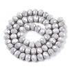 Electroplate Glass Beads Strands LS-EGLA-A044-P8mm-B19-3