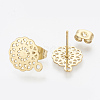 304 Stainless Steel Stud Earring Findings STAS-S079-36A-2