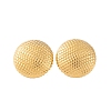 Ion Plating(IP) 304 Stainless Steel Stud Earrings for Women EJEW-P279-47G-1