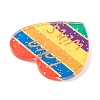 Rainbow Theme Acrylic Pendants MACR-U003-01B-2