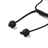 12.5mm Round Natural Lava Rock Braided Bead Bracelets for Women Men BJEW-C060-01P-3