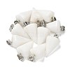 Natural White Jade Pendants G-B127-13P-05-1