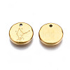 316 Surgical Stainless Steel Charms STAS-S116-418D-G-3