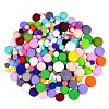 DIY Doll Craft Polyester High-elastic Pom Pom Ball AJEW-SZ0001-53-1