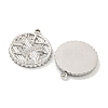Non-Tarnish 304 Stainless Steel Pendants STAS-L278-83P-2