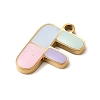 304 Stainless Steel Pendants STAS-K297-09F-G-2
