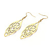 201 Stainless Steel Dangle Earrings STAS-S105-JN612-2-2