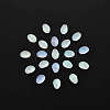 20Pcs Transparent Spray Painted Glass Charms GLAA-YW0001-06-3