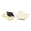 Alloy Enamel Pendants ENAM-Q004-01KCG-02-2