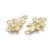 Brass Link Cabochon Settings KK-S349-297-NF-3