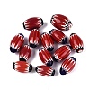 Handmade Millefiori Glass Barrel Beads LA-N002-03B-1