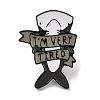 I'm Very Tired Shark Alloy Enamel Pins Brooches for Backpack Clothes JEWB-S028-11B-1