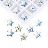 Glass Rhinestone Cabochons MRMJ-N029-04A-15-2