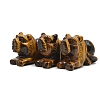 Natural Tiger Eye Carved Healing Tiger Figurines PW-WG87863-01-1