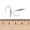 304 Stainless Steel Ear Wire Accessory STAS-Q336-12B-P-3