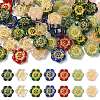70Pcs 7 Colors Transparent Glass Beads GLAA-CJ0002-92-1