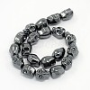 Non-magnetic Synthetic Hematite Beads Strands G-J180-01-2
