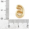 Brass Micro Pave Cubic Zirconia Pendants KK-B167-22G-6-3