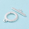 Eco-friendly Brass Toggle Clasps KK-D082-19S-3