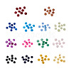 490Pcs 14 Colors Imitation Jade Glass Beads Strands GLAA-CD0001-13-2