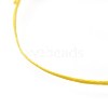 Adjustable Flat Waxed Polyester Cords Bracelet Making AJEW-JB00508-02-2